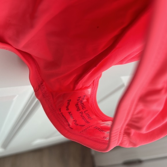 La Blanca Hot Coral Island Goddess Rouched One Piece Swimsuit - Picture 9 of 10